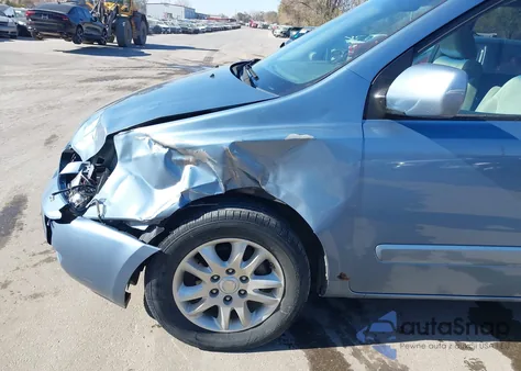 2007 Kia Sedona Ex из США, поврежденный, VIN KNDMB233676182520